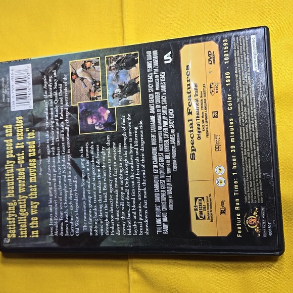 The Long Riders DVD - Picture 2 of 5